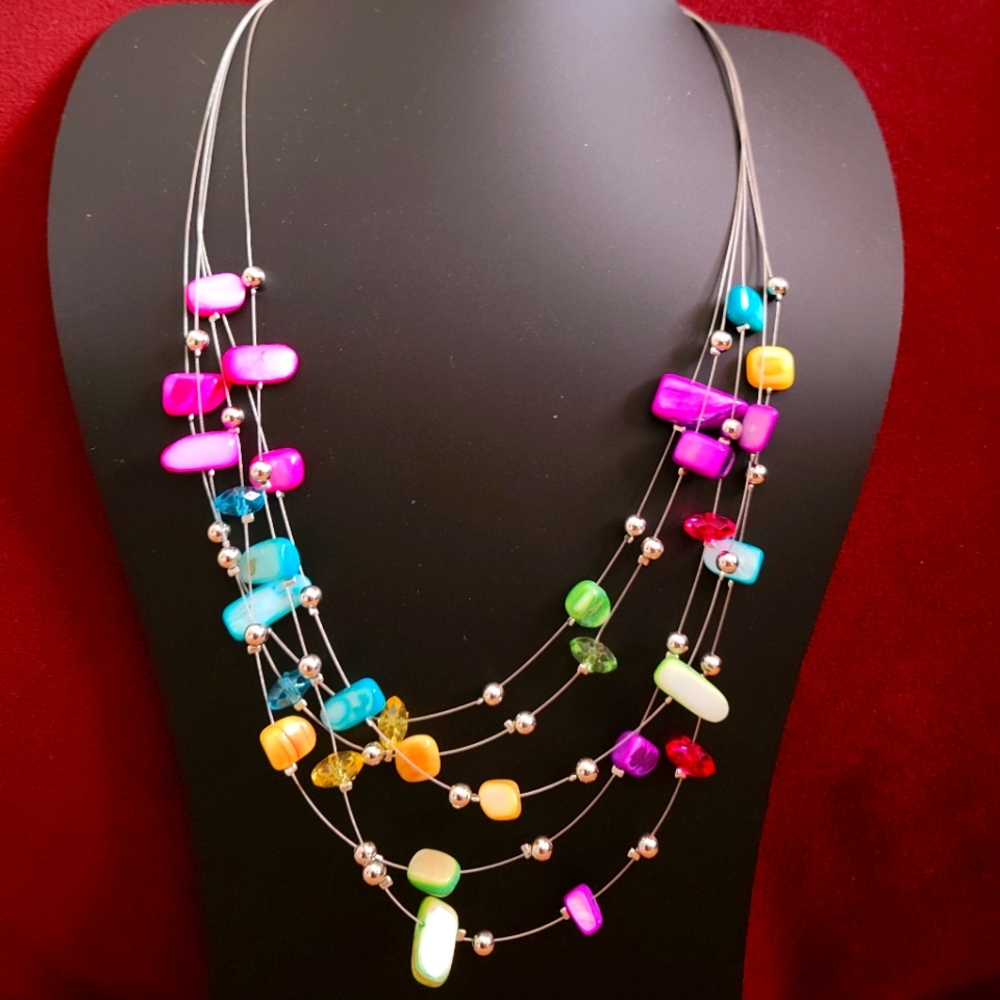 Vintage Pebble Necklace